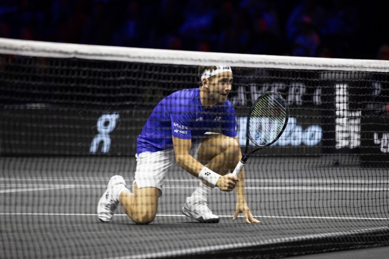 Laver Cup: Ruud, Tsitsipas - Shelton, Tabilo