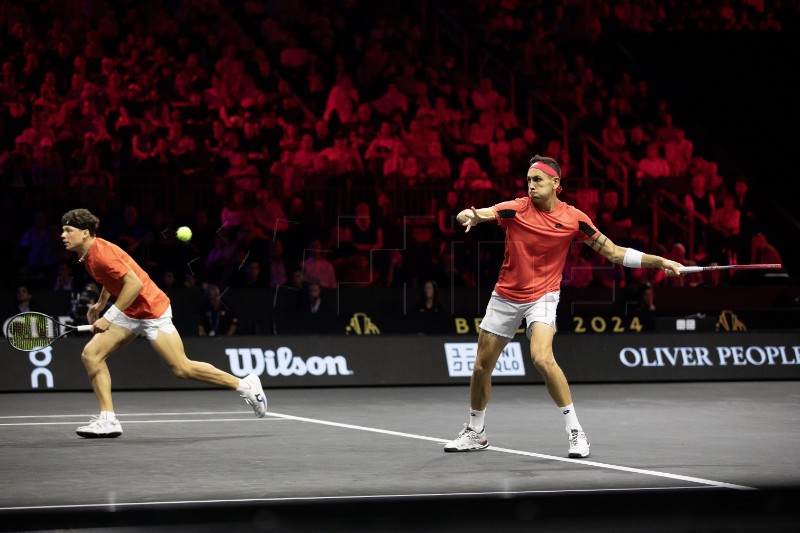 Laver Cup: Ruud, Tsitsipas - Shelton, Tabilo