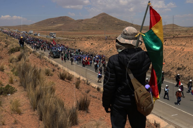 BOLIVIA POLITICS PROTEST