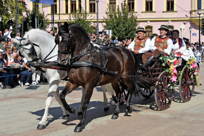 U svečanom mimohodu 59. Vinkovačkih jeseni više od 3000 folkloraša