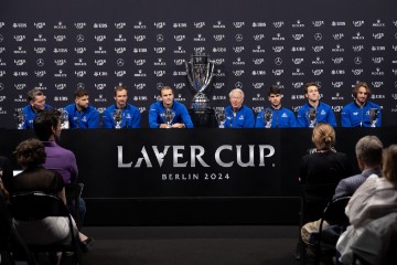 Laver kup: Tiskovna konferencija Tima Europa