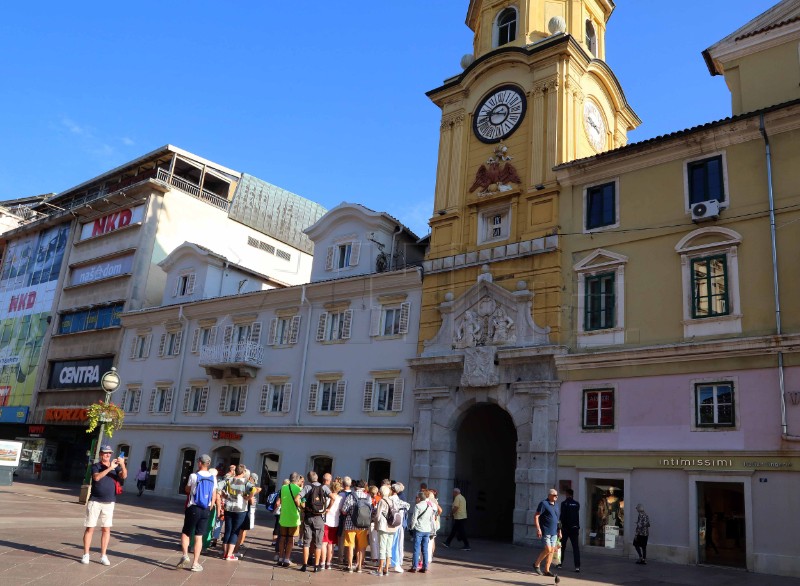 Rijeka: I početkom jeseni turisti u obilasku grada