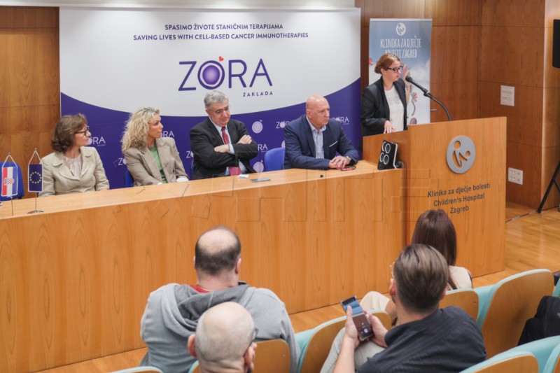 Konferencija za novinare Zaklade Zora o novim načinima liječenja leukemije