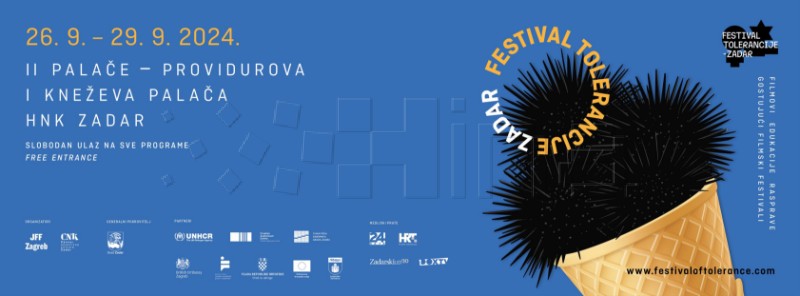 Festival tolerancije od 26. do 29. rujna u Zadru