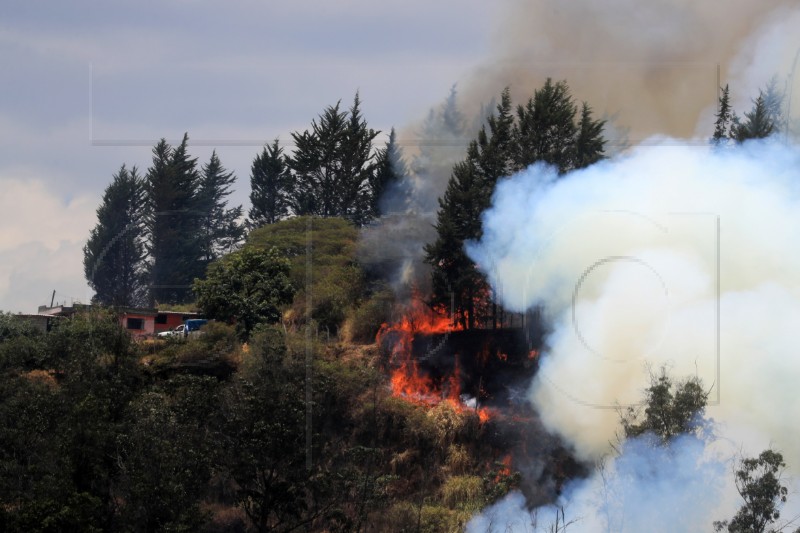 ECUADOR FIRES