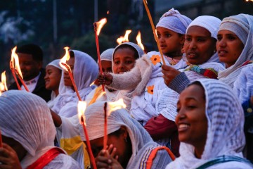 ETHIOPIA RELIGION MESKEL FESTIVAL