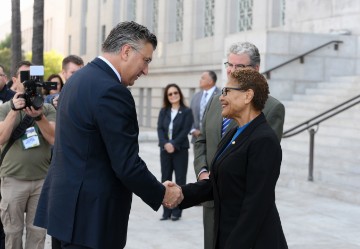 Premijer Plenković sastao se s gradonačelnicom Los Angelesa