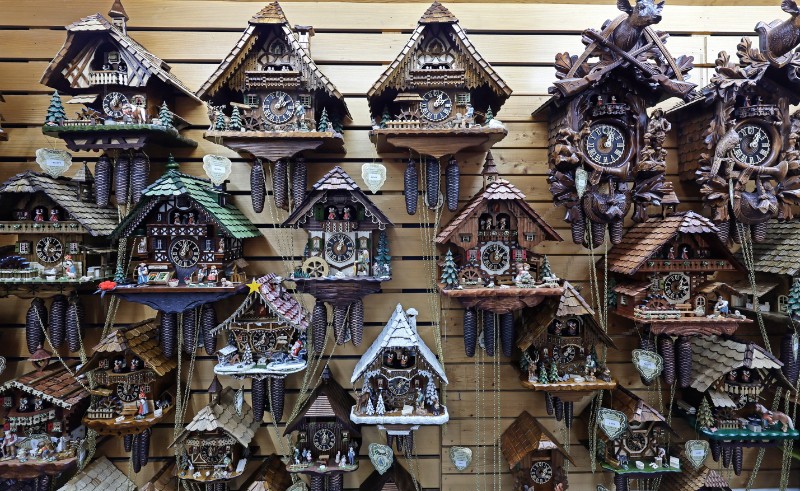 MULTIMEDIA SET GERMANY CUCKOO CLOCKS