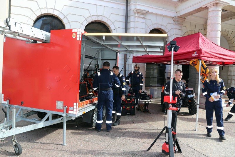 Rijeka: Civilna zaštita Grada Rijeke predstavila svoje aktivnosti