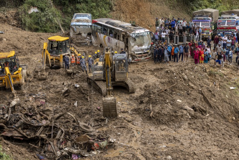 NEPAL DISASTERS LANDSLIDE 