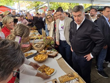 Predsjednik Milanović u Pregradi na „Branju grojzdja”