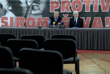 Blok umirovljenici zajedno (BUZ) održali konferenciju za medije