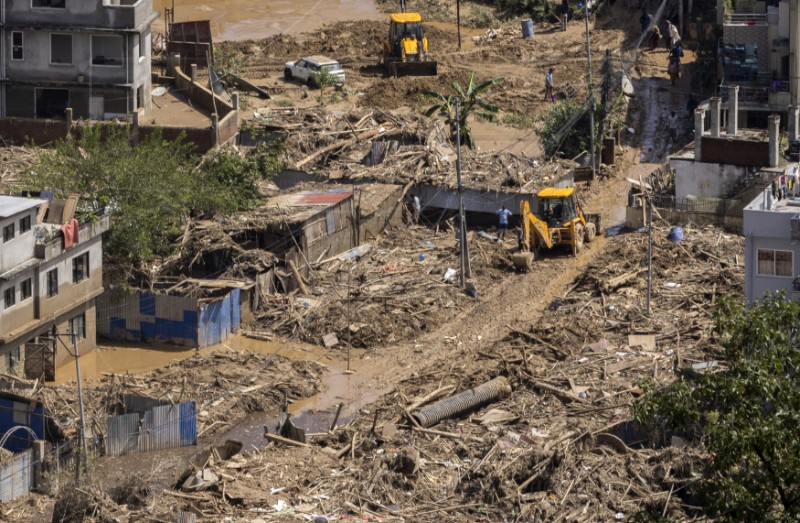 NEPAL DISASTERS FLOOD AFTERMATH