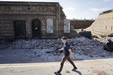 USA GEORGIA HURRICANE AFTERMATH