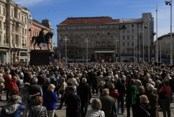 Umirovljenici prosvjedom traže da prosječna mirovina bude 60 posto plaće