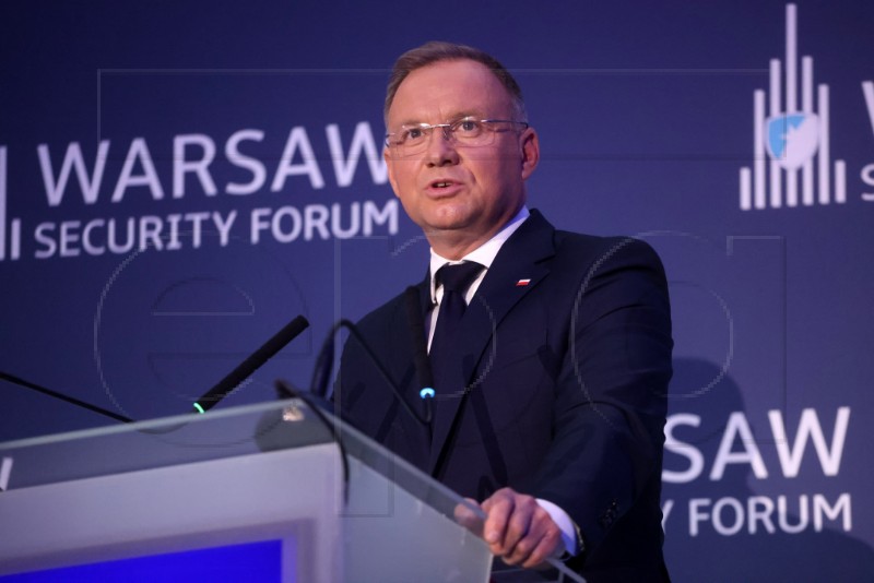 POLAND WARSAW SECURITY FORUM 2024