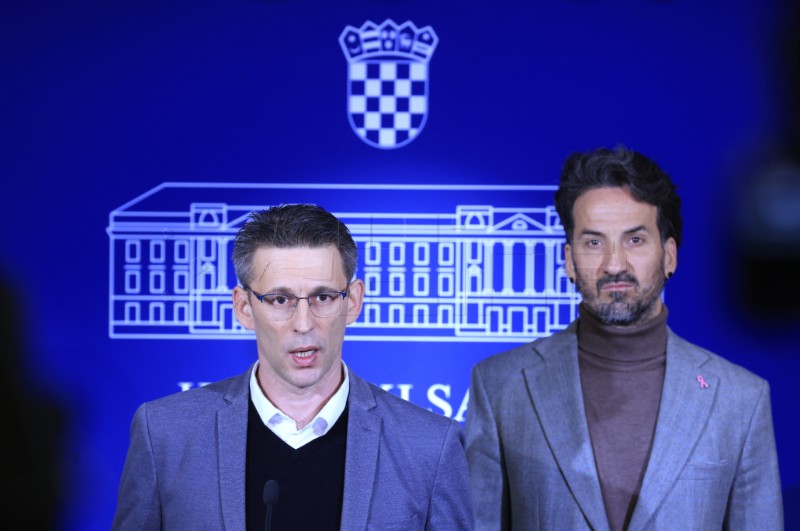 Božo Petrov i Marin Miletić iz Mosta održali konferenciju za medije