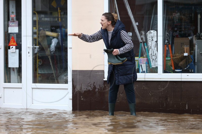 BOSNIA FLOODS