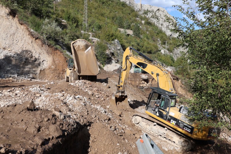 Posljedice poplave i klizišta općini Jablanica u BiH