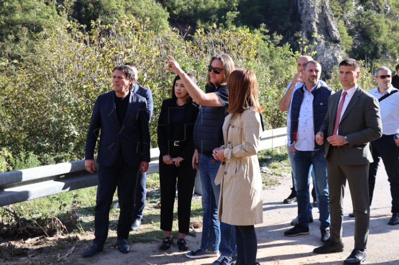 Posljedice poplave i klizišta općini Jablanica u BiH