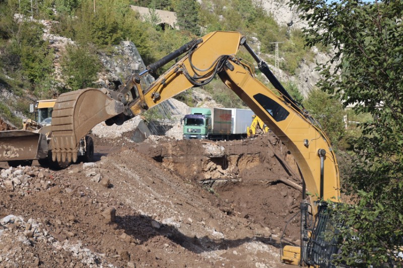 Posljedice poplave i klizišta općini Jablanica u BiH