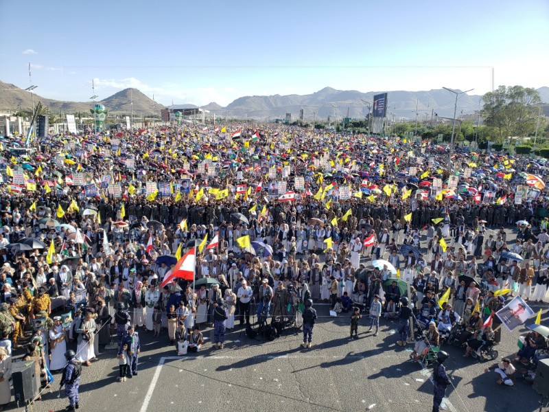 YEMEN LEBANON GAZA PROTEST