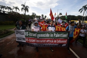 PHILIPPINES PROTEST ISRAEL GAZA CONFLICT