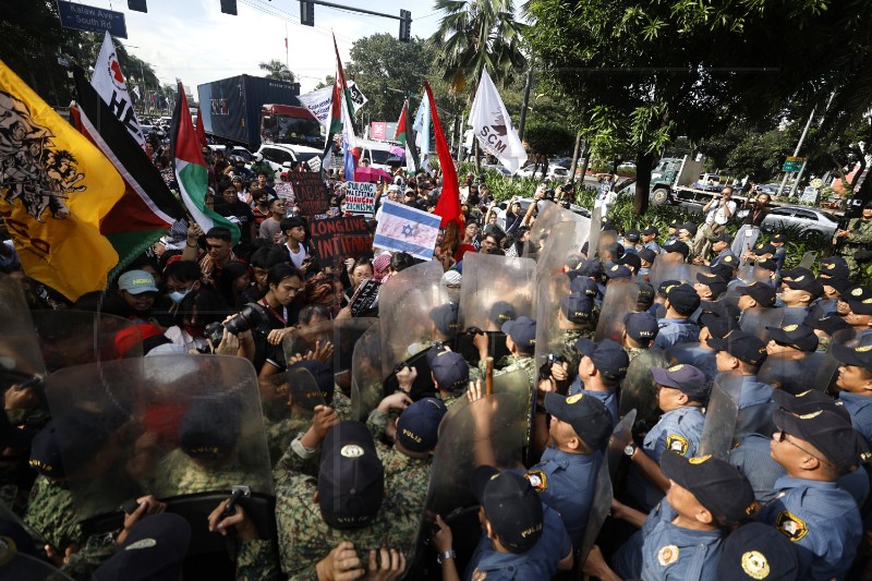 PHILIPPINES PROTEST ISRAEL GAZA CONFLICT