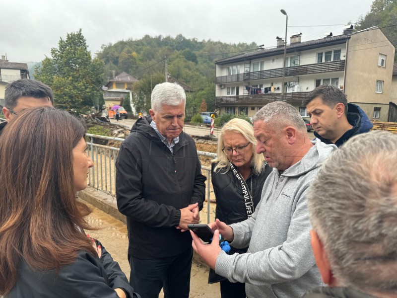 Čović u Kiseljaku i Kreševu