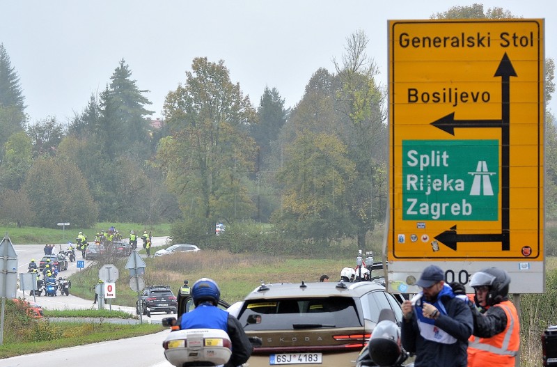  5. etapa CRO RACE utrke skraćena i startala iz Bosiljeva