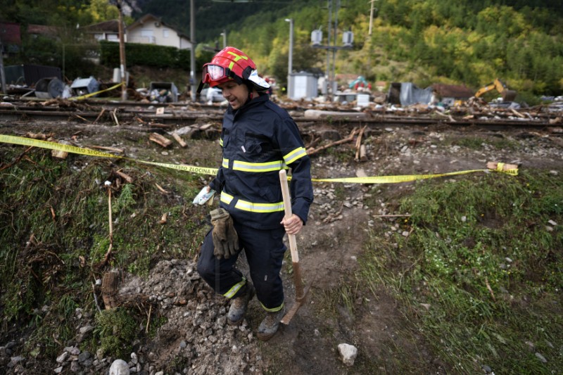 BOSNIA FLOODS