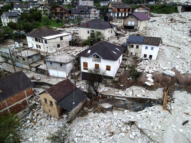 BOSNIA FLOODS