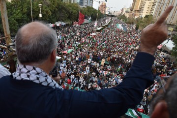 PAKISTAN PROTEST ISRAEL GAZA CONFLICT