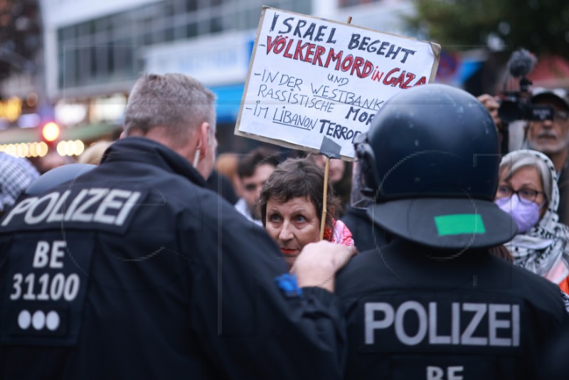 GERMANY ISREAL PALESTINE CONFLICT PROTEST