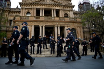 AUSTRALIA PALESTINE COMMUNITY VIGIL