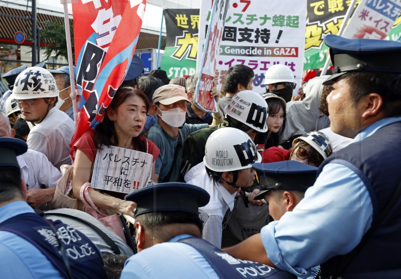 JAPAN PROTEST ISRAEL GAZA CONFLICT