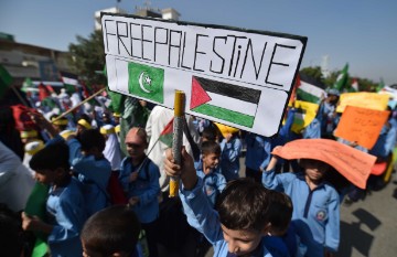 PAKISTAN PROTEST ISRAEL GAZA CONFLICT