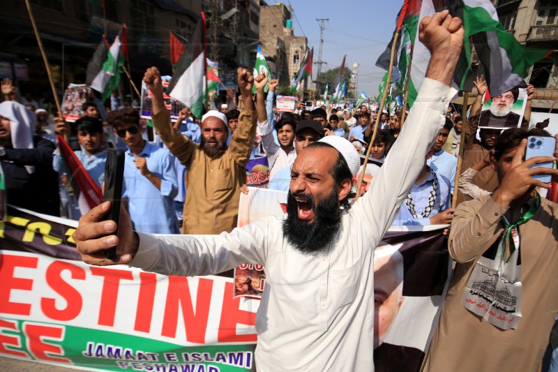 PAKISTAN PROTEST ISRAEL GAZA CONFLICT