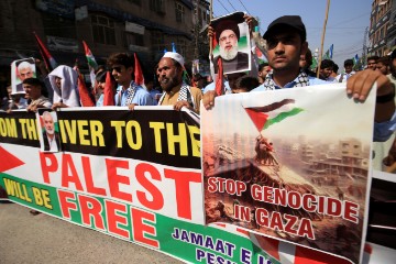 PAKISTAN PROTEST ISRAEL GAZA CONFLICT