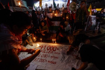 PHILIPPINES PROTEST ISRAEL GAZA CONFLICT