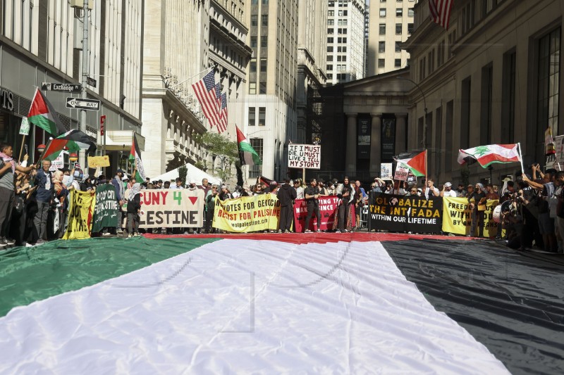 USA PROTEST ISRAEL GAZA CONFLICT