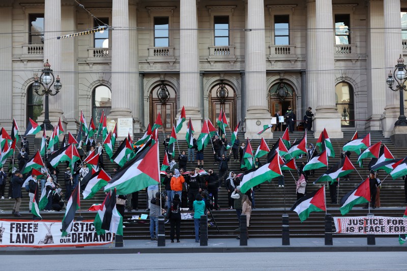 AUSTRALIA PROTEST ISRAEL GAZA CONFLICT