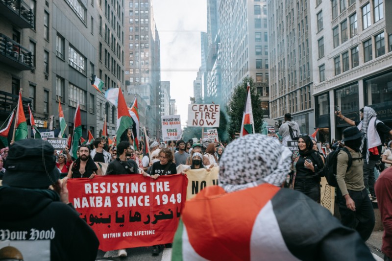 USA NEW YORK 07 OCT RALLY