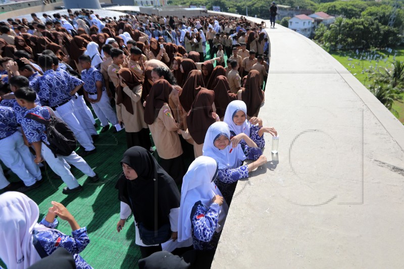 INDONESIA TSUNAMI DRILL