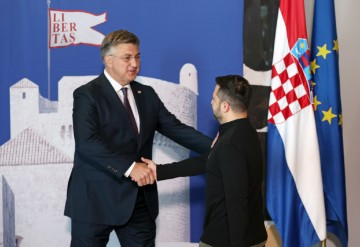 Sastanak na vrhu Ukrajina - Jugoistočna Europa, Plenković - Zelenskij