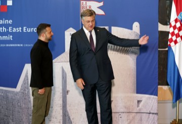 Sastanak na vrhu Ukrajina - Jugoistočna Europa, Plenković - Zelenskij