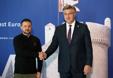 Sastanak na vrhu Ukrajina - Jugoistočna Europa, Plenković - Zelenskij