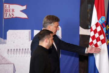 Sastanak na vrhu Ukrajina - Jugoistočna Europa, Plenković - Zelenskij