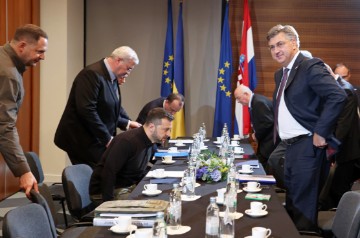 Sastanak na vrhu Ukrajina - Jugoistočna Europa, Plenković - Zelenskij