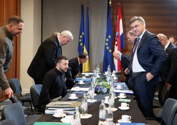 Sastanak na vrhu Ukrajina - Jugoistočna Europa, Plenković - Zelenskij